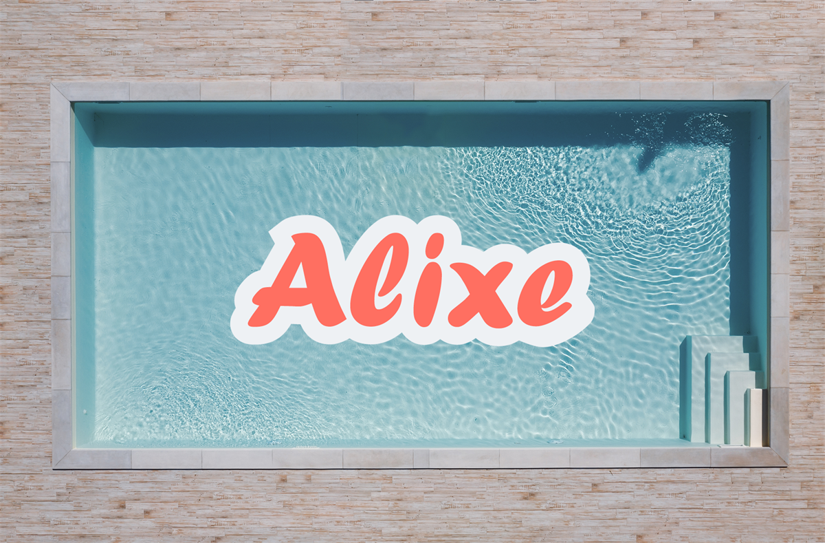 Pool Tattoo with name