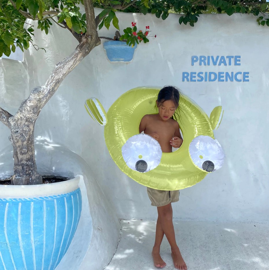 Monty the monster kids pool ring x Sunnylife