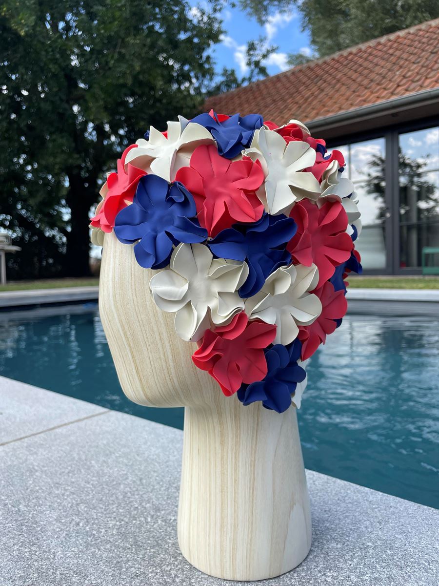 Multiflower vintage badmuts France