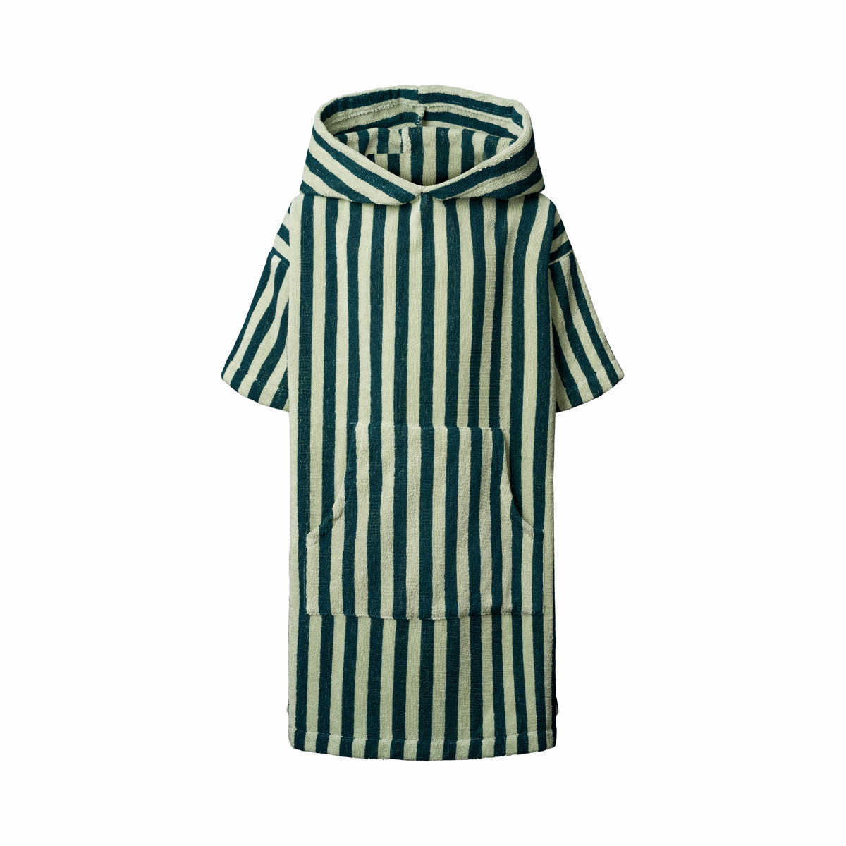 Naram kids Poncho sea foam &amp; deep teel x Bongusta