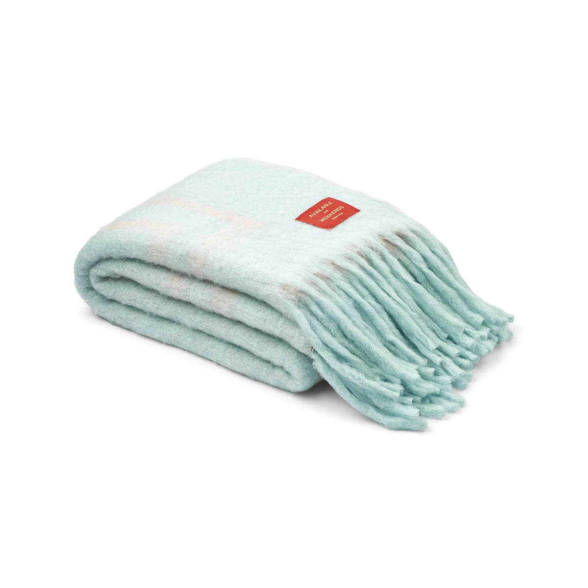 Available for weekends Plaid Soft pink &amp; Baby Blue x Bongusta