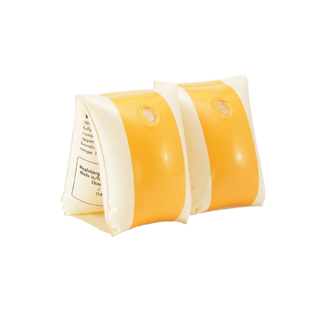 Petites Pommes zwembandjes Alex sunset (warm geel)