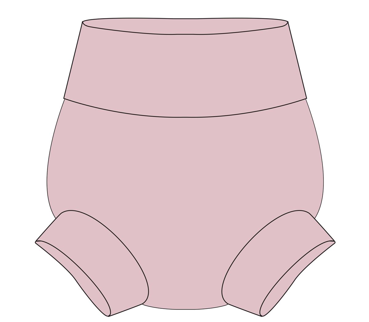 Zwemluier Petites Pommes Blair French Rose