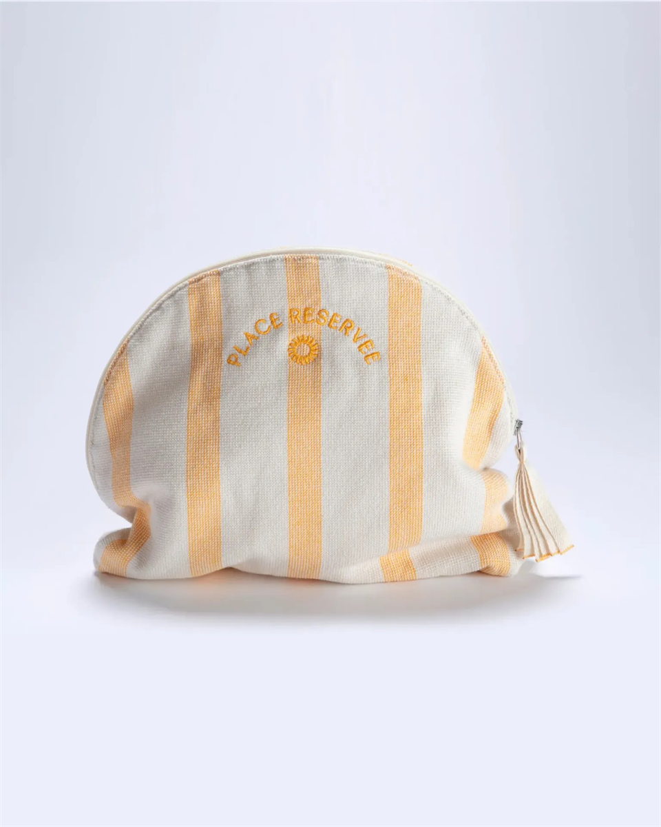 Beach Pouch Holiday Gold x Place Reservee
