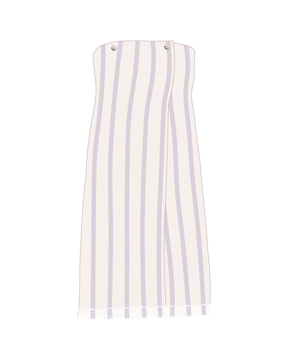 Beach dress holiday lavender x Place Reservee