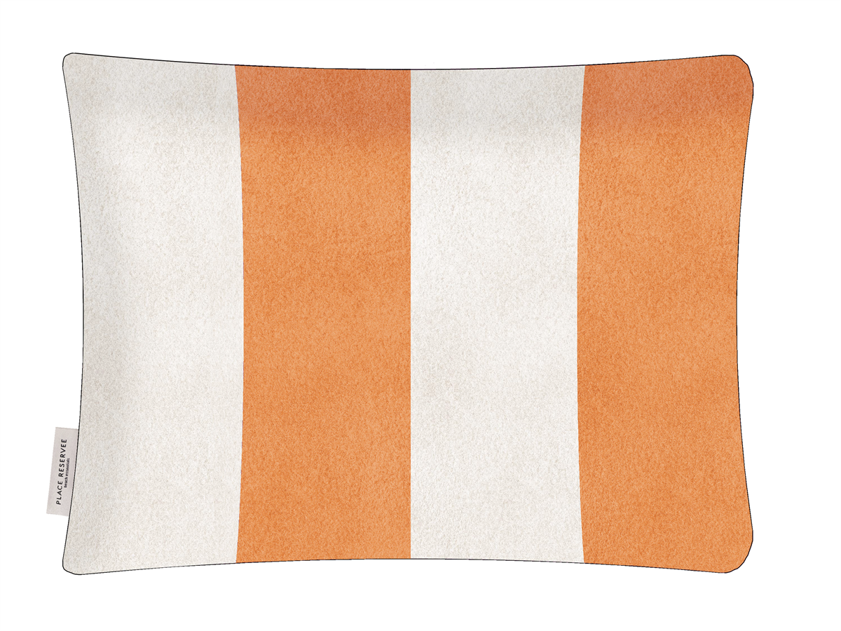 strandkussen peach x Place Reservee