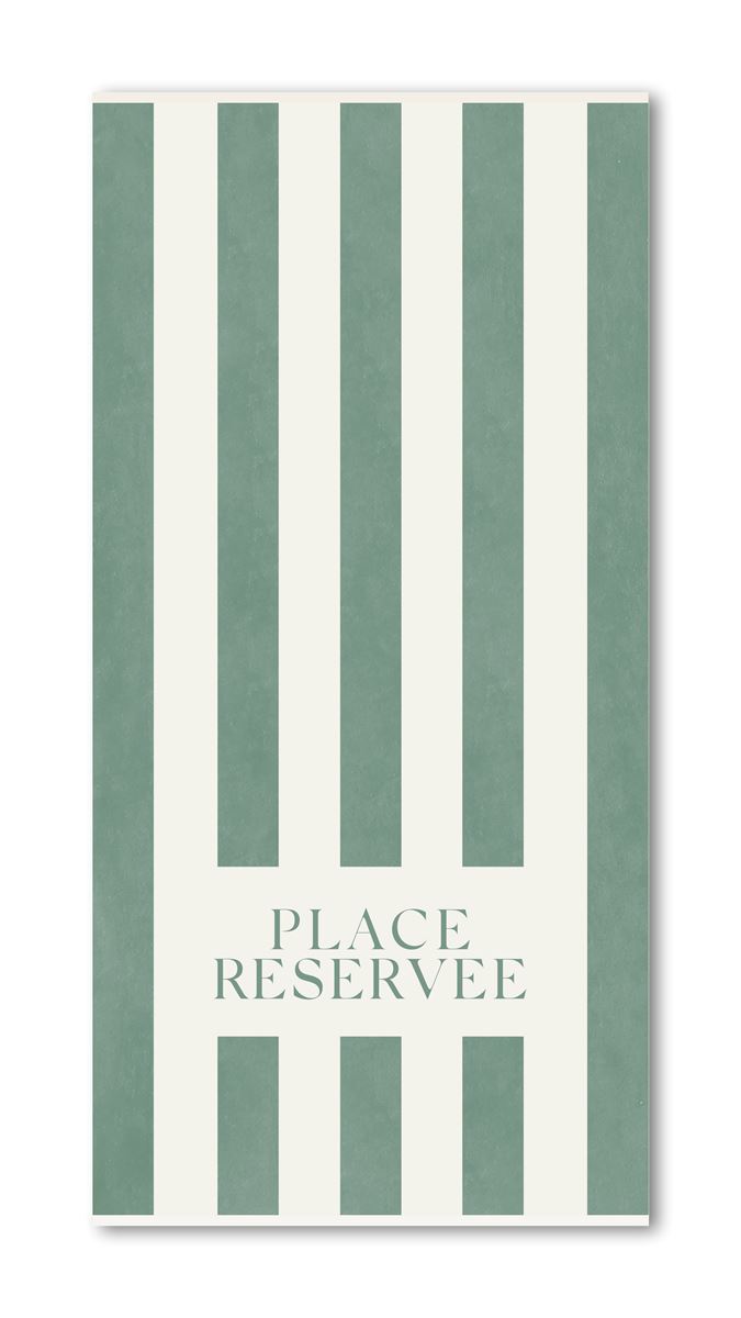 Strandlaken eucalyptus (100 x 200cm) x Place Reservee