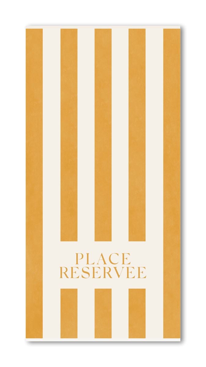 Strandlaken gold (100 x 200cm) x Place Reservee