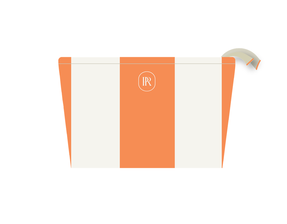 Beach pouch Peach x Place Reservee