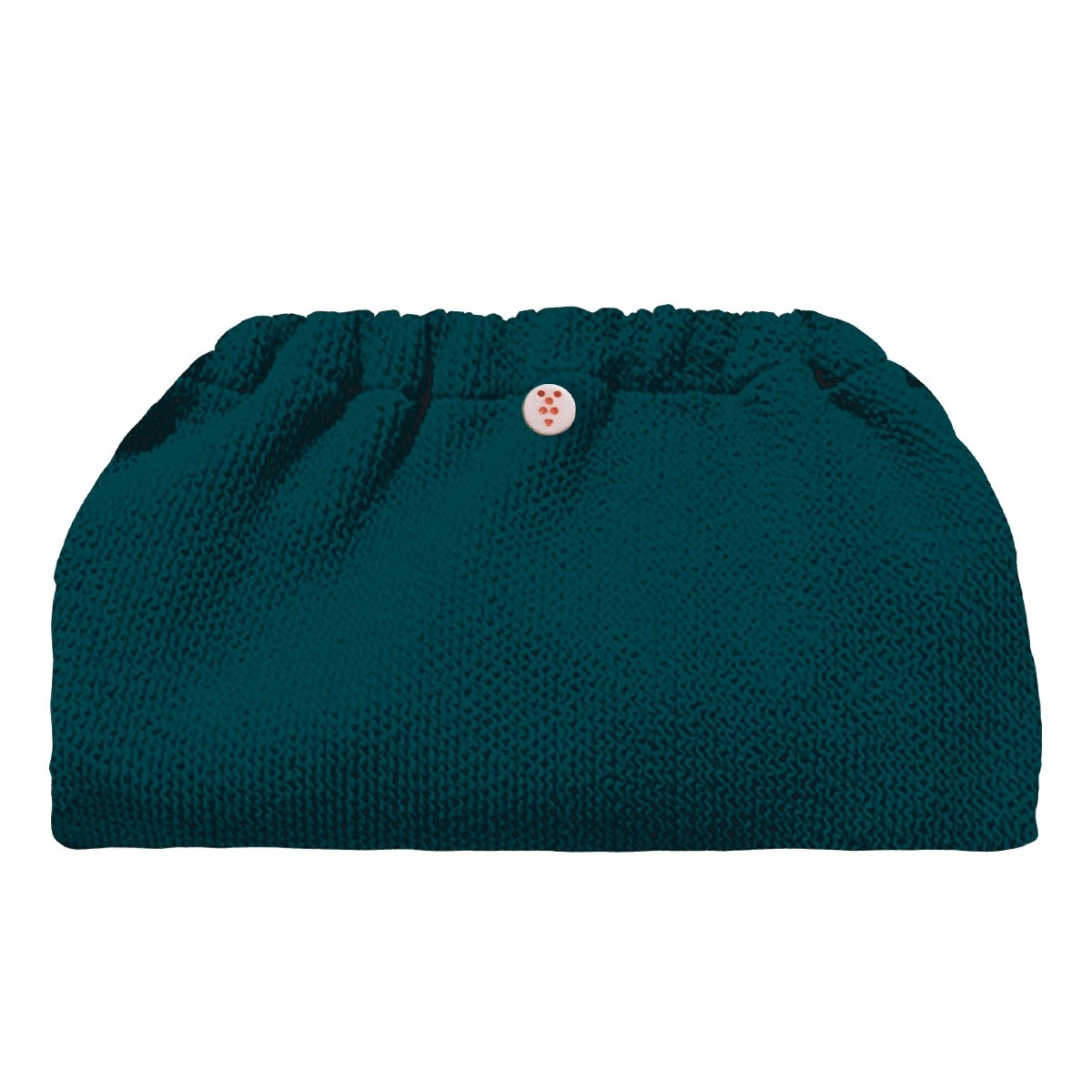 Crinkle clutch Basil x Sorbet Island