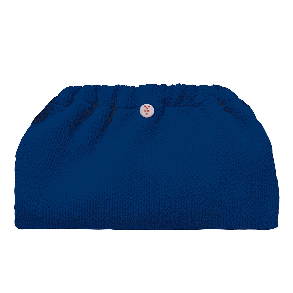 Crinkle clutch Blueberry x Sorbet Island