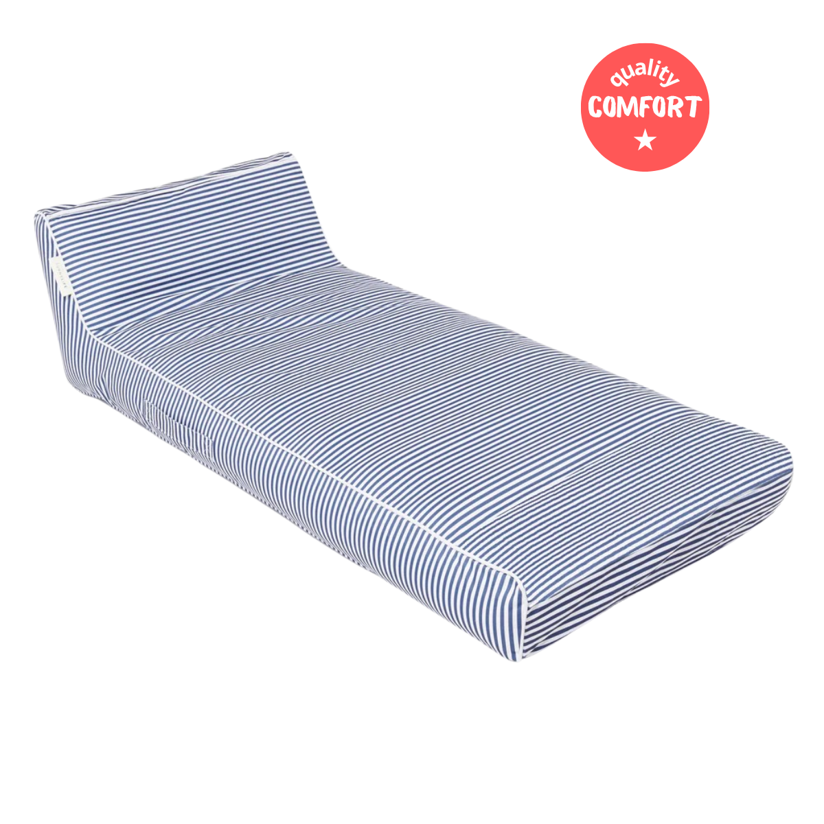 Lie-on lounger le weekend navy stripe x Sunnylife