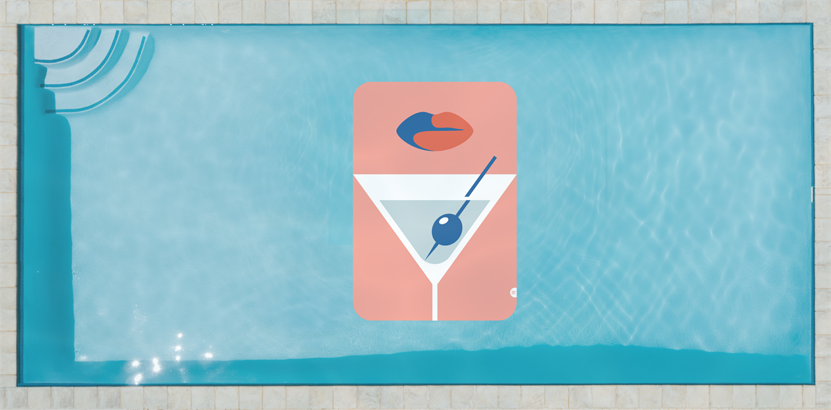 Pool Tattoo Aperotime 85x120cm