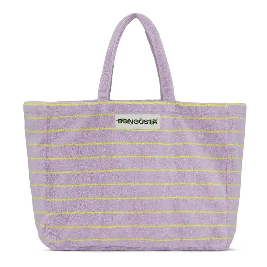 Weekendbag Bongusta Naram lilac & neon yellow 