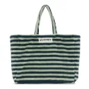 Weekendbag Bongusta Naram sea foam & deep teel (lichtgroen & donkergroen)