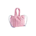 Handbag Bongusta Naram baby pink & ski patrol (roze & rood)