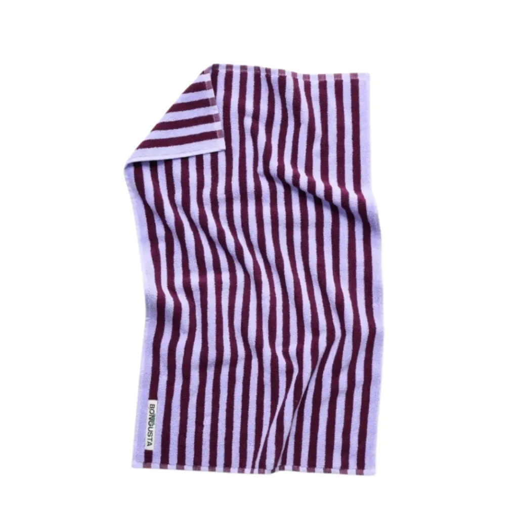 Beach Towel Bongusta Naram wine & lavender