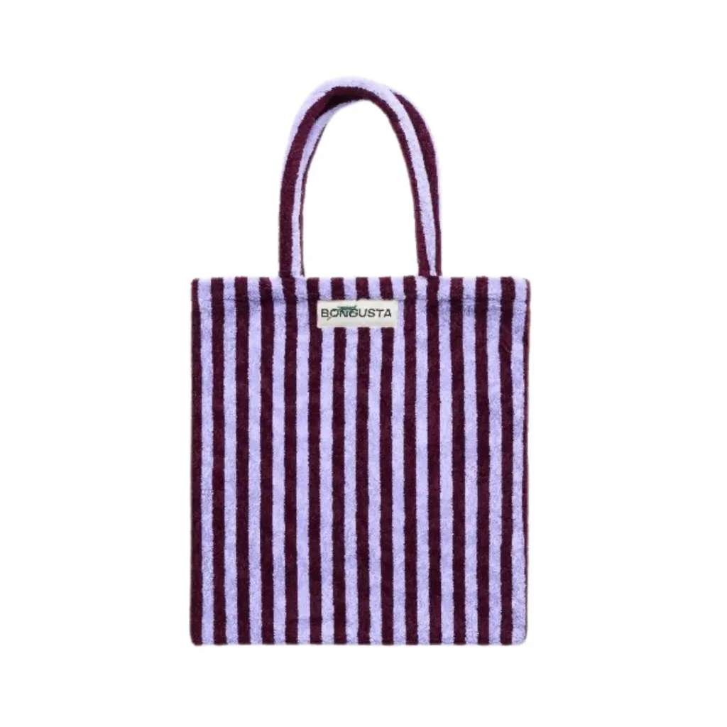 [I1013] Totebag Bongusta Naram Wine & Lavender (No Personalization)
