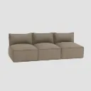 Zaque Mats 3-seater lounge