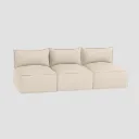 Zaque Mats 3-seater lounge