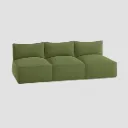Zaque Mats 3-seater lounge