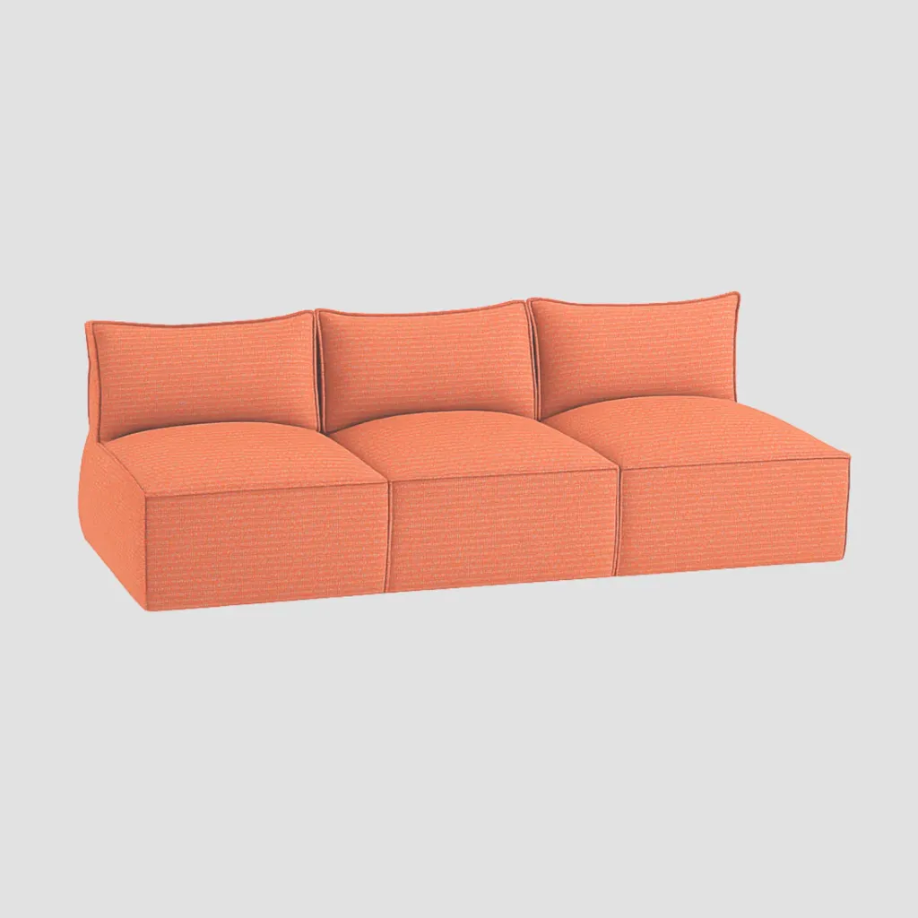 Zaque Mats 3-seater lounge