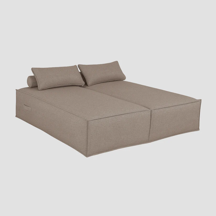 Zaque Marlie double lounge bed