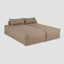 Zaque Marlie double lounge bed