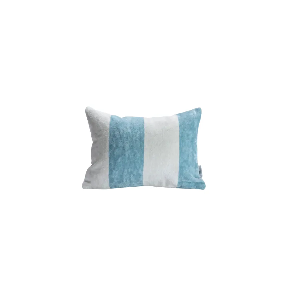 [H5203] Beach Pillow Place Reservee Classic Atlantic blue (30 x40 cm)