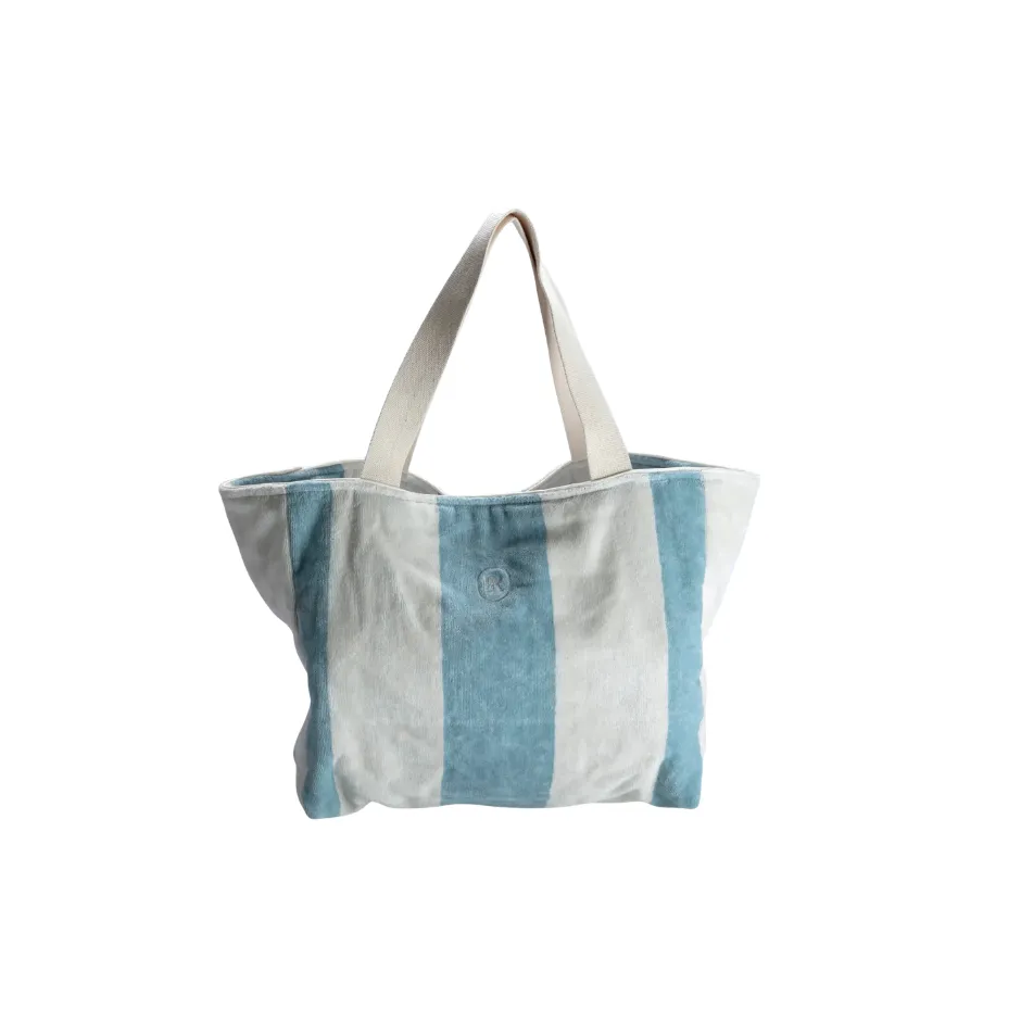 Strandtas Place Reservee Atlantic blauw (40 x35 cm)