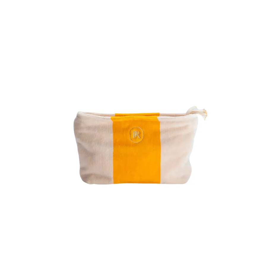 [I6205] Strandetui Place Reservee Gold geel (25 x18 cm)