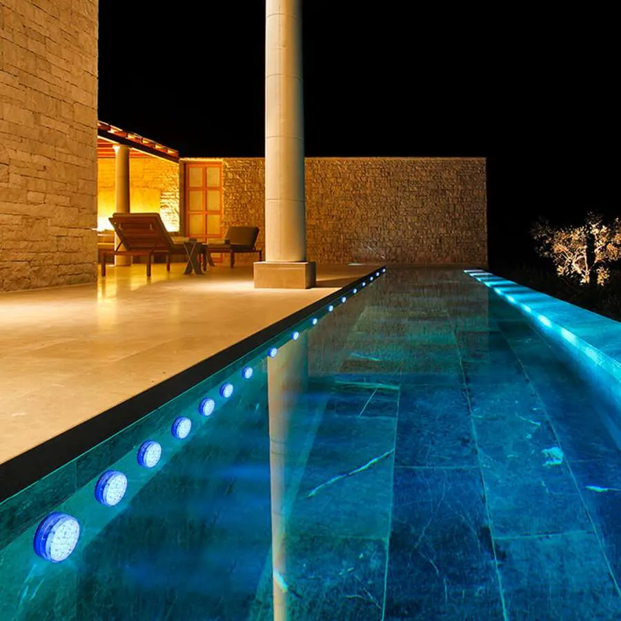 LED opzet zwembadlicht Pimp my Pool