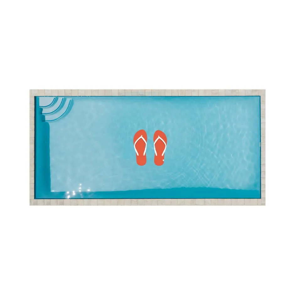 [O014L] Standard pool tattoo slipper (Links)