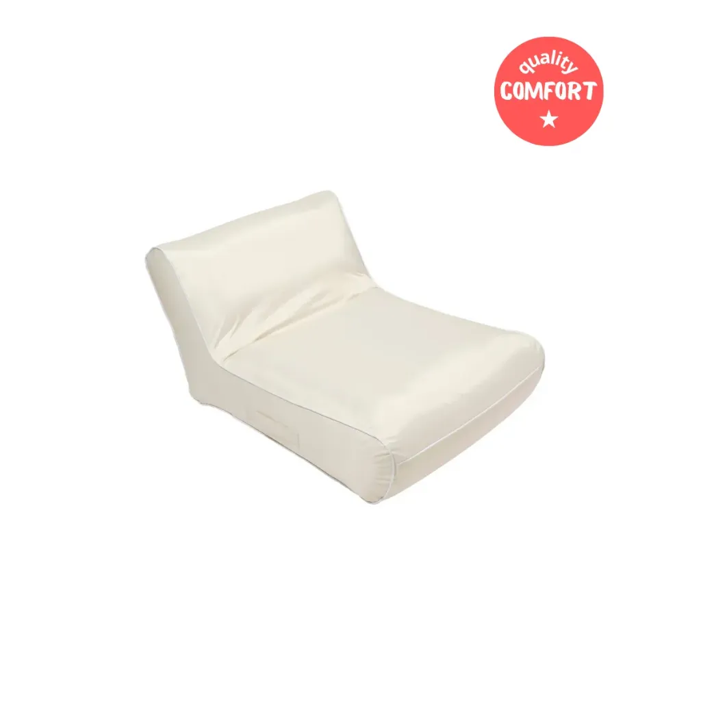 [E1005] Air pool lounge chair casa cream Sunnylife (wit)