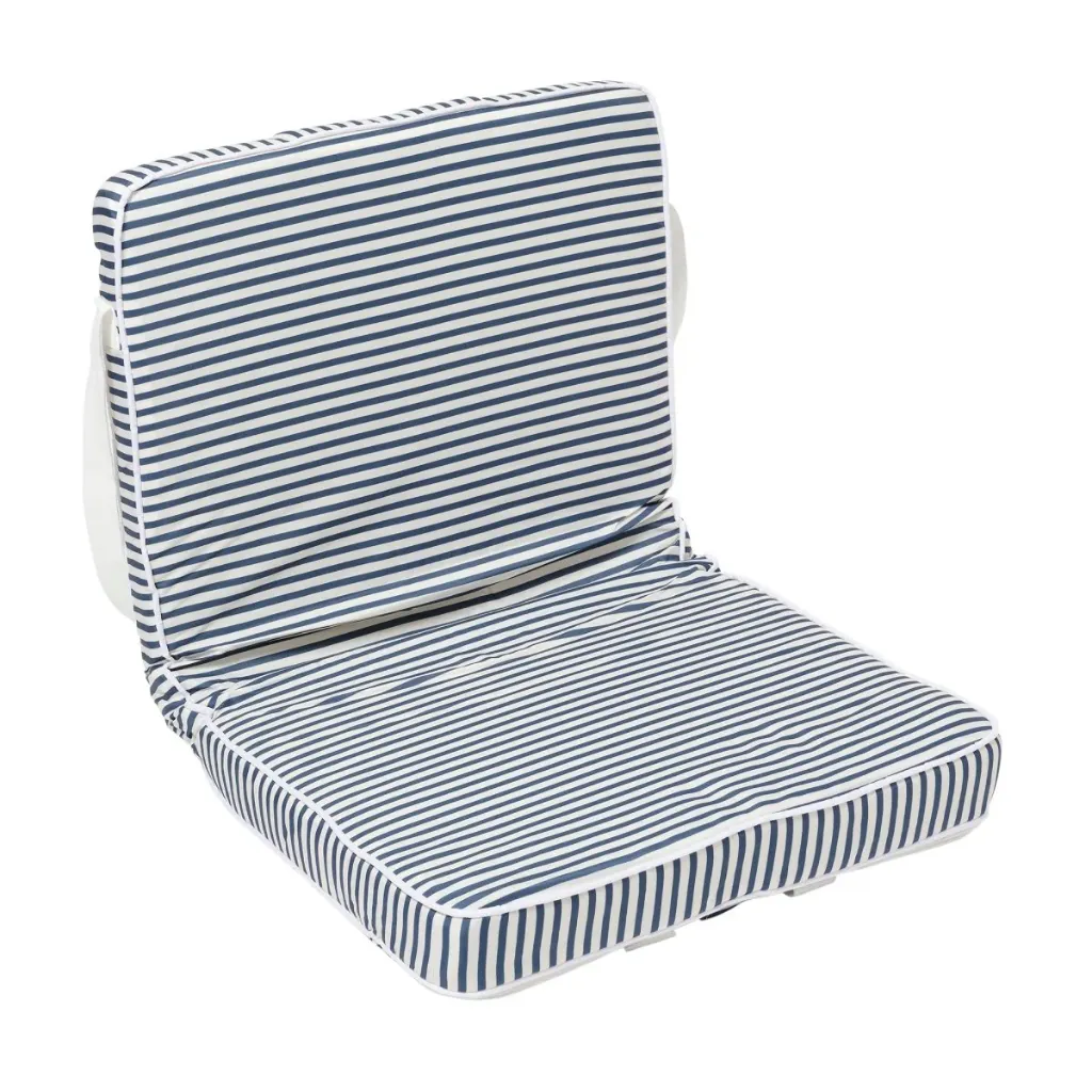 [L1024] Adjustable chair resort Sunnylife (blue stripe)