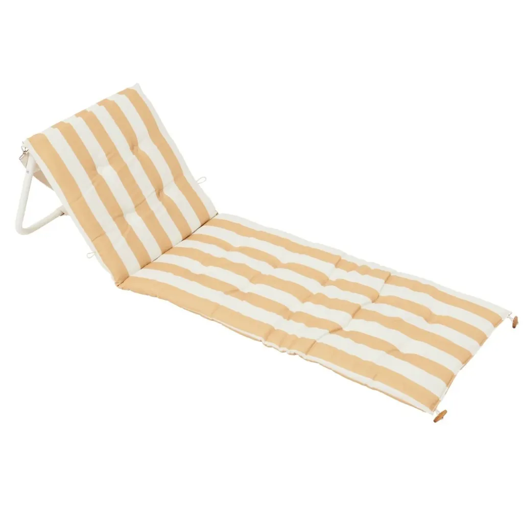 Adjustable lounge chair mango bay Sunnylife (yellow)