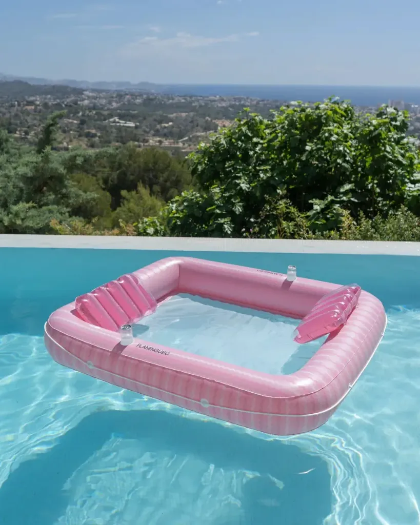 [F2004] Hammock float Flamingueo pink
