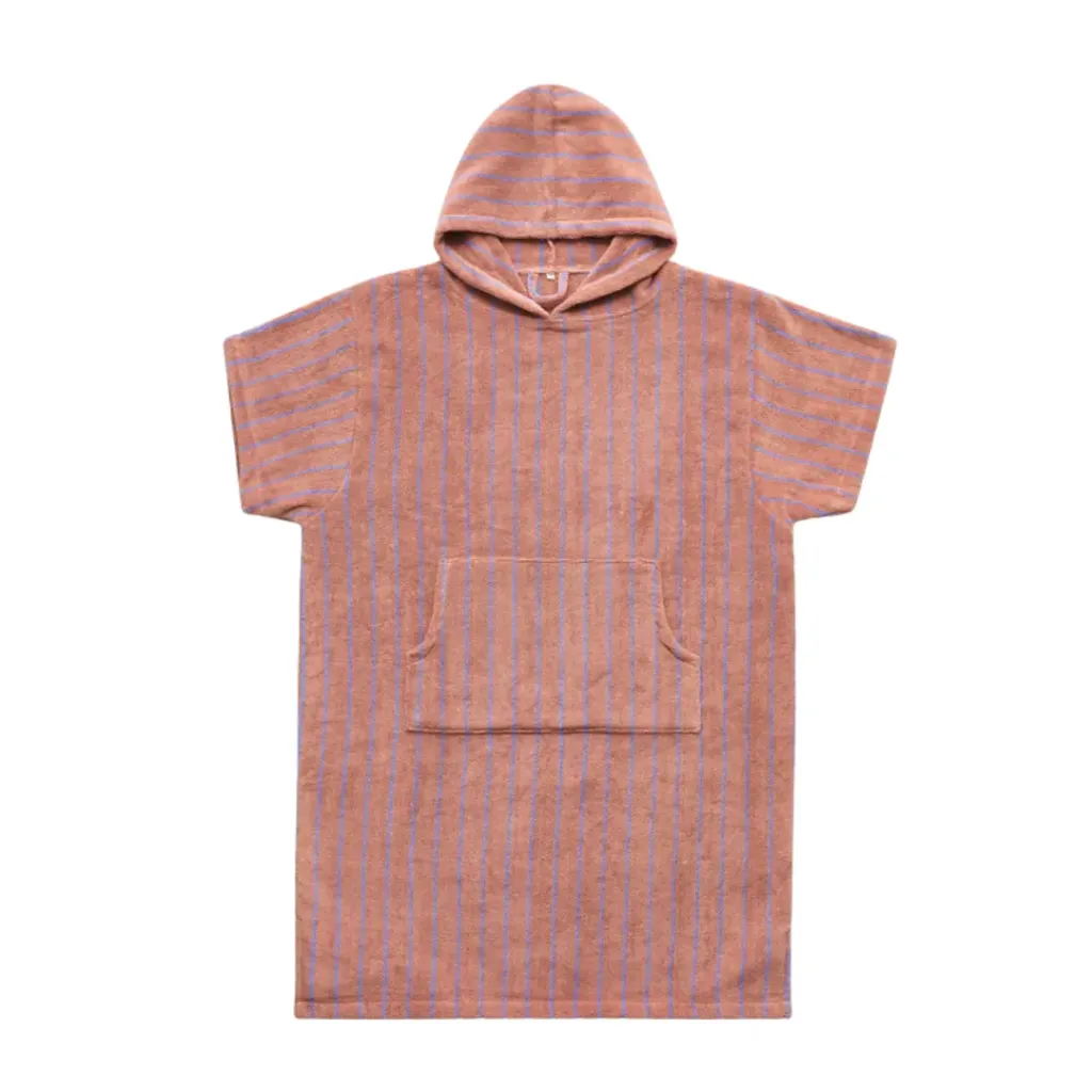 Poncho kids Bongusta Naram Camel & Ultramarine