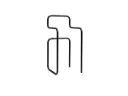 Towel holder James Black (black)