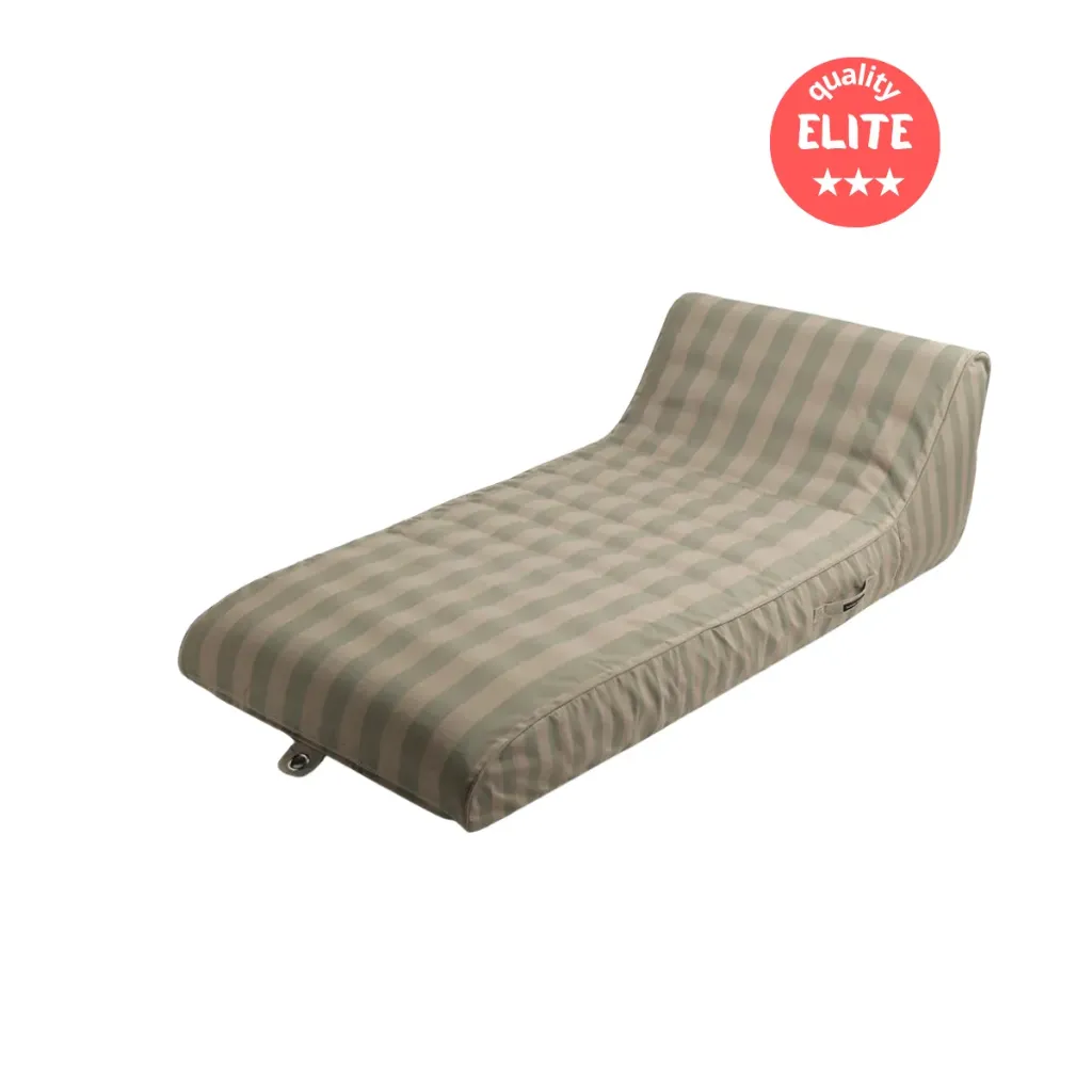 Air pool lounger Garden Glory Eucalyptus/beige