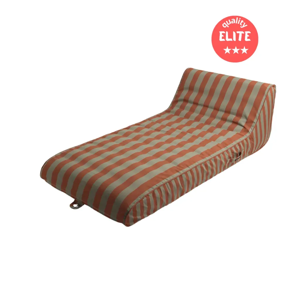 Air pool lounger Garden Glory Eucalyptus/Terracotta