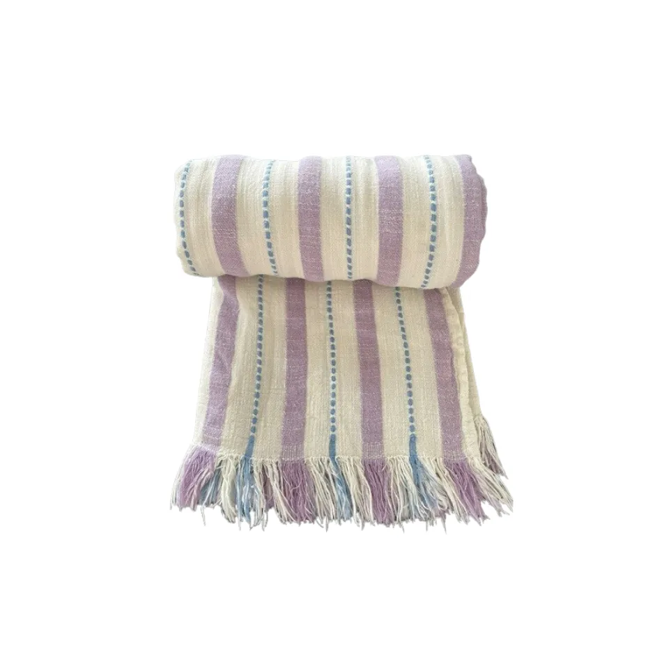 [H7002] Strand hamamdoek Riviera lavender (paars)
