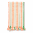 Strand hamamdoek Riviera Coral Reef (oranje-groen)