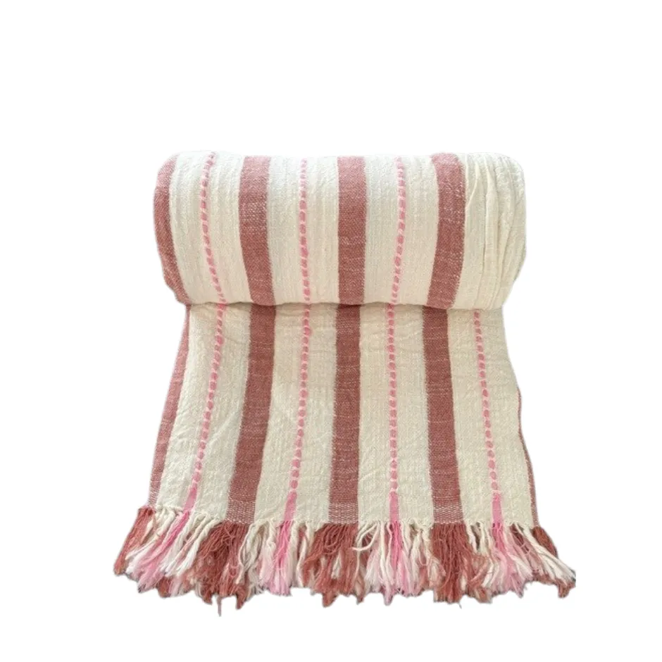 Beach hammam towel Riviera terracotta (terra-pink)