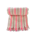 Beach hammam towel Riviera Bubblegum (pink-red)