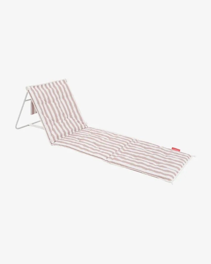 Verstelbare ligstoel Colette Flamingueo beige