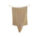 Poncho Kids gele streep