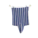 Poncho kids blue stripe