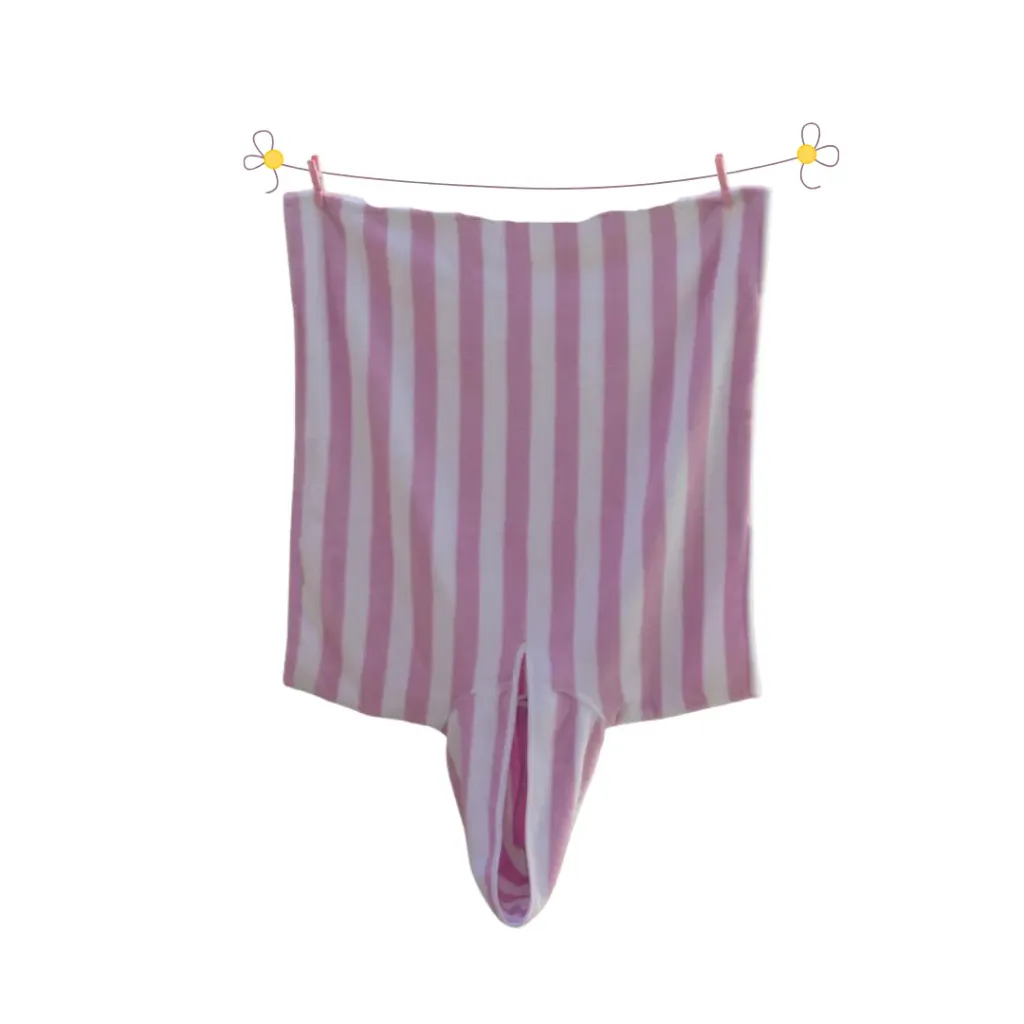 Poncho kids roze streep