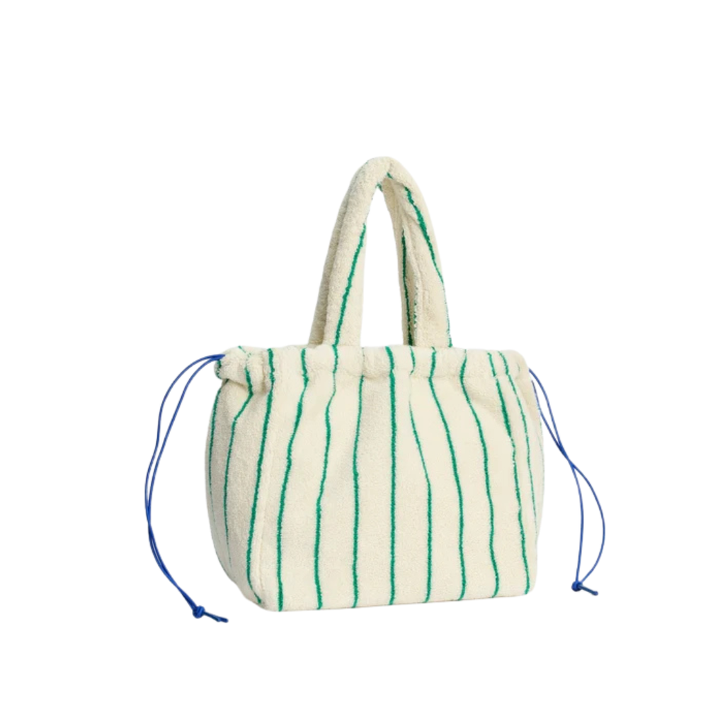 Handbag Bongusta Naram Pure White & Grass